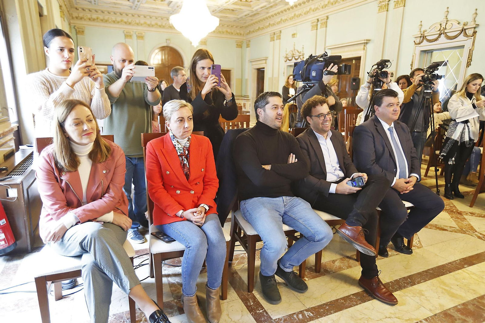 Presentación de la programación navideña que se va a poner en marcha en Huelva durante las fiestas