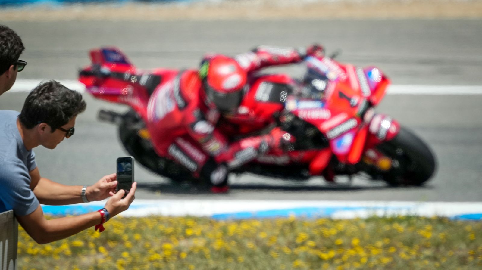 Imágenes de la carrera de MotoGP del Gran Premio de España