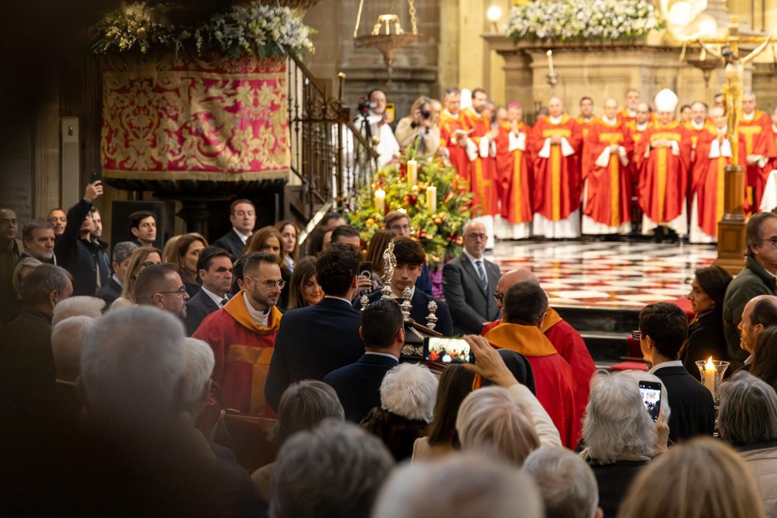 Ceremonia de beatificación de 124 mártires de la Iglesia de Jaén