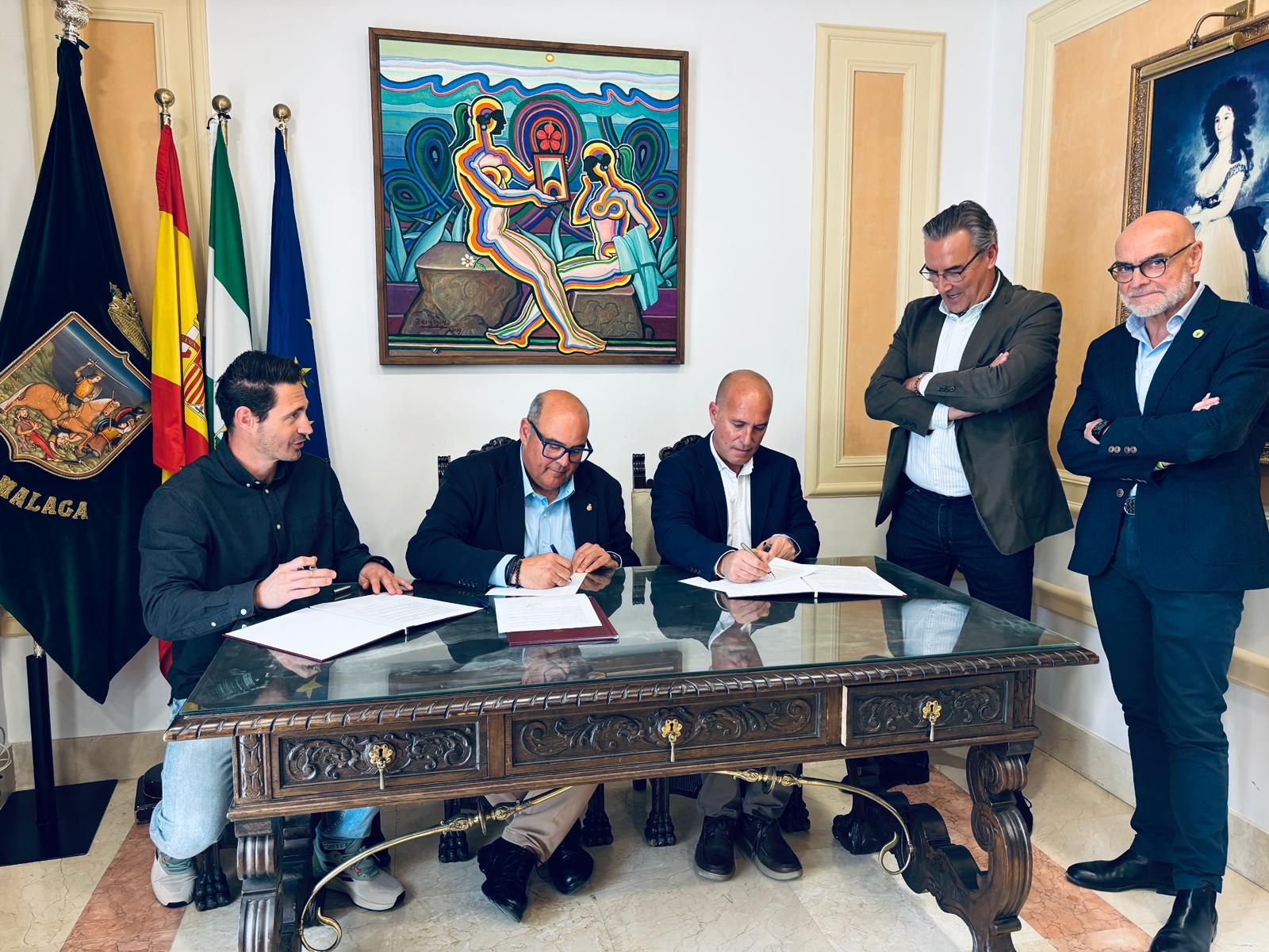 Acto de presentación de la iniciativa sanitaria para Vélez-Málaga