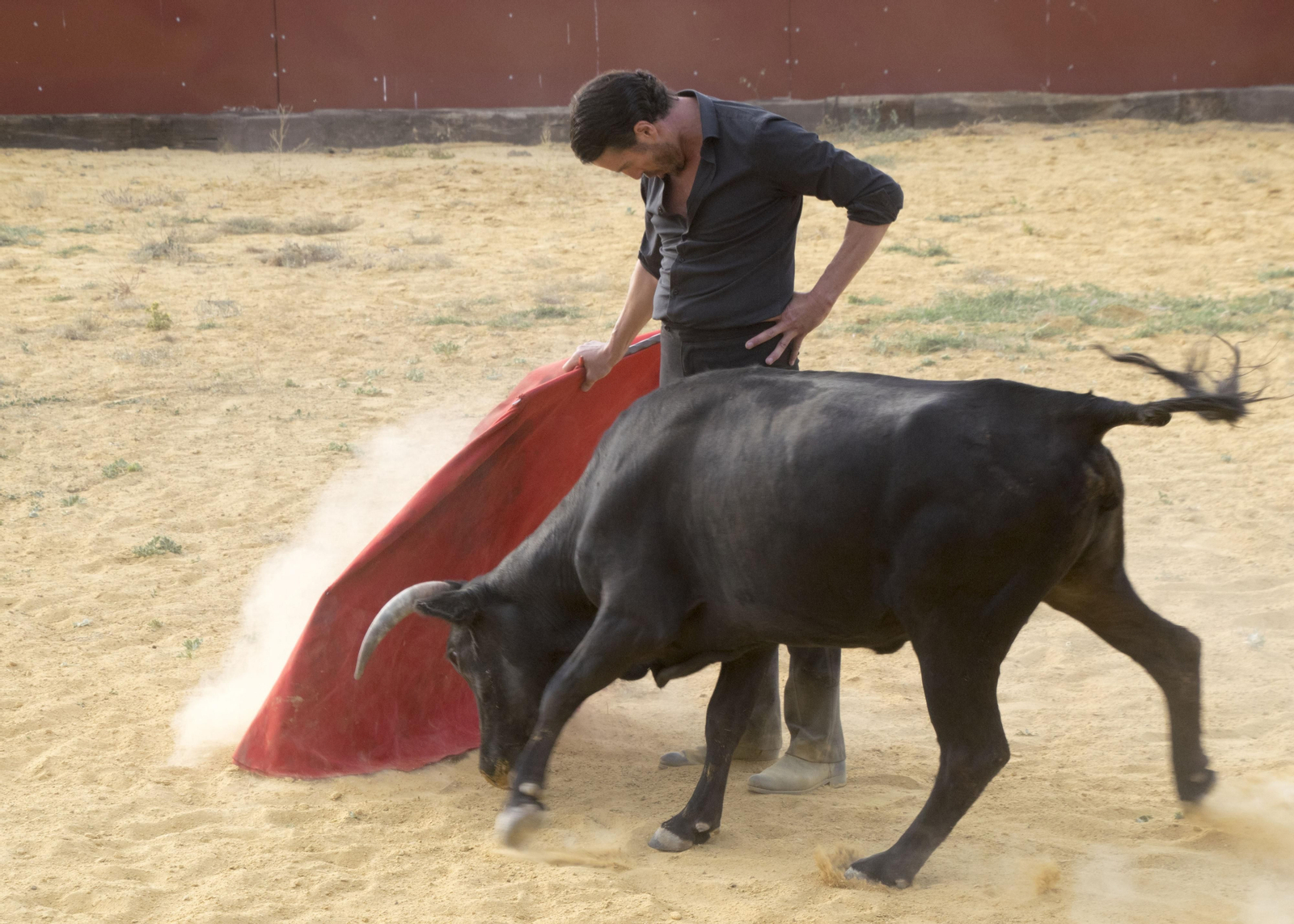 Finito de Córdoba, en un tentadero en la Sierra, en imágenes
