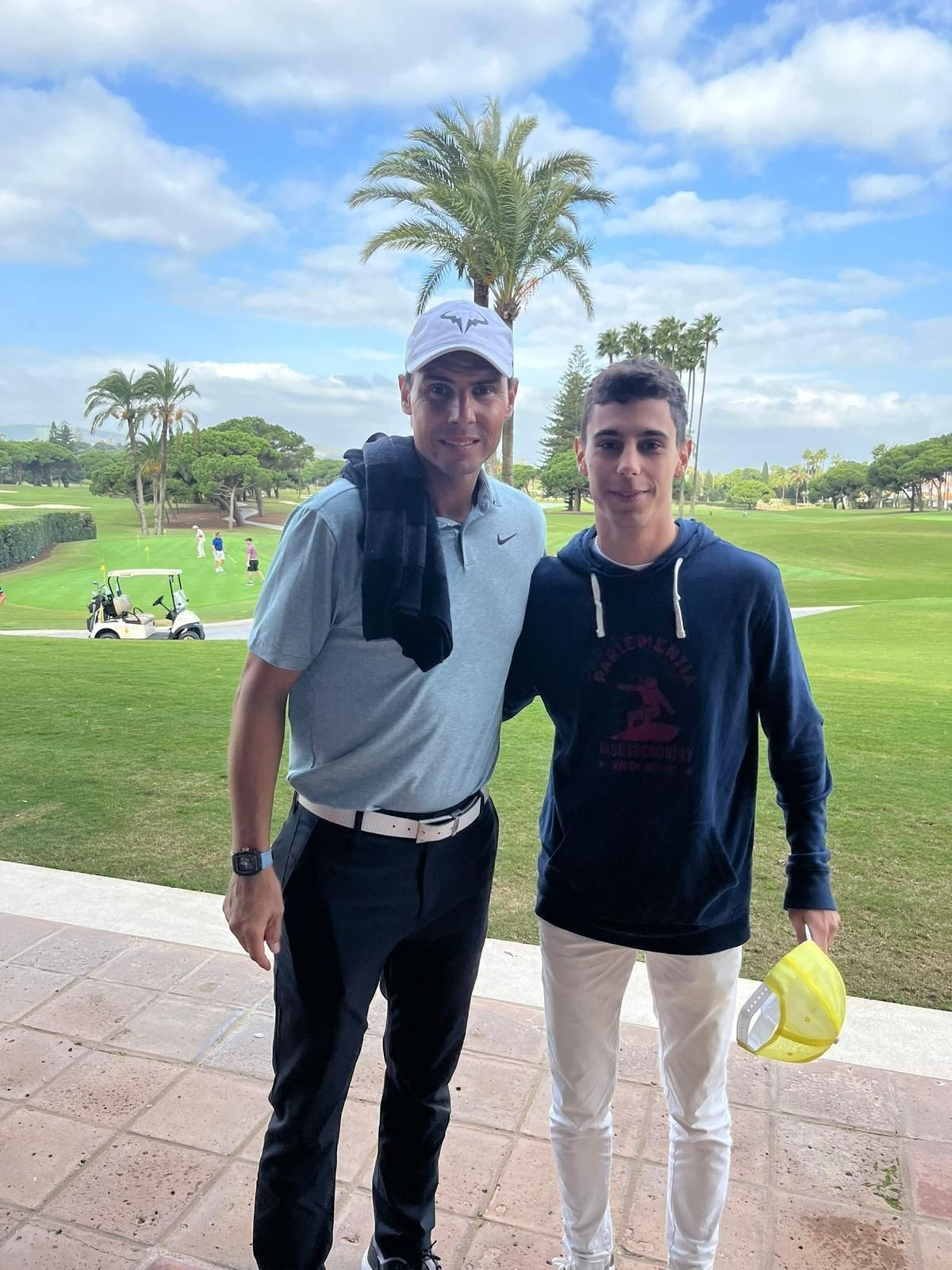 Rafa Nadal, en Sotogrande Rafa Nadal, en Sotogrande