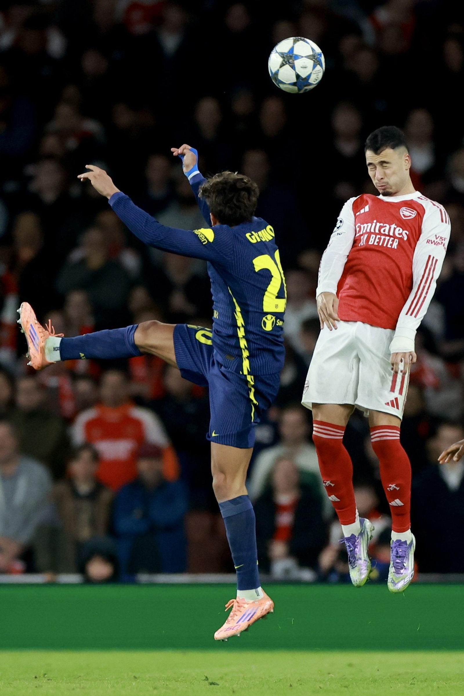 Las fotos del Arsenal-Atlético de Madrid