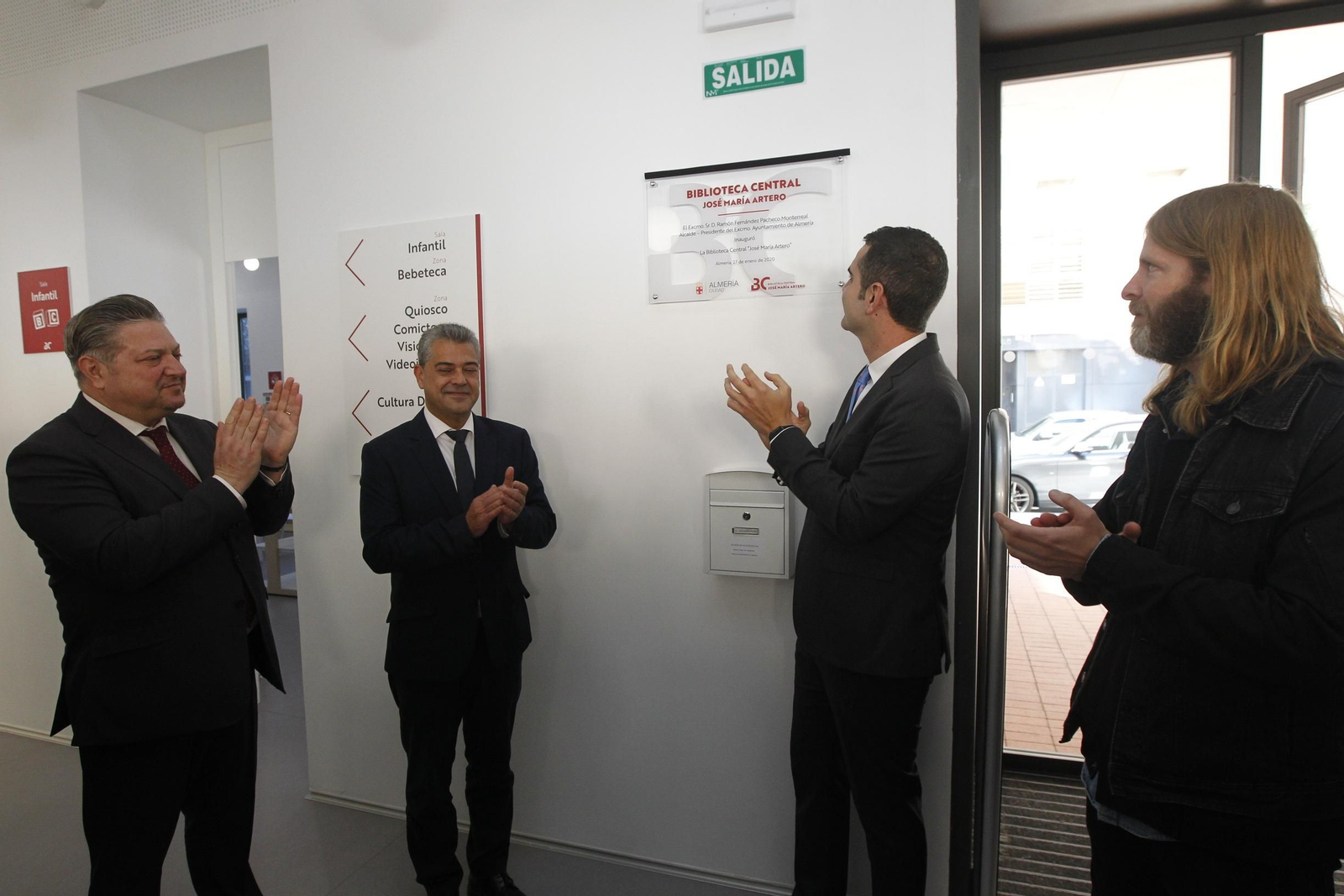 Fotogalería inauguración Biblioteca Central Municipal José María Artero. Almería