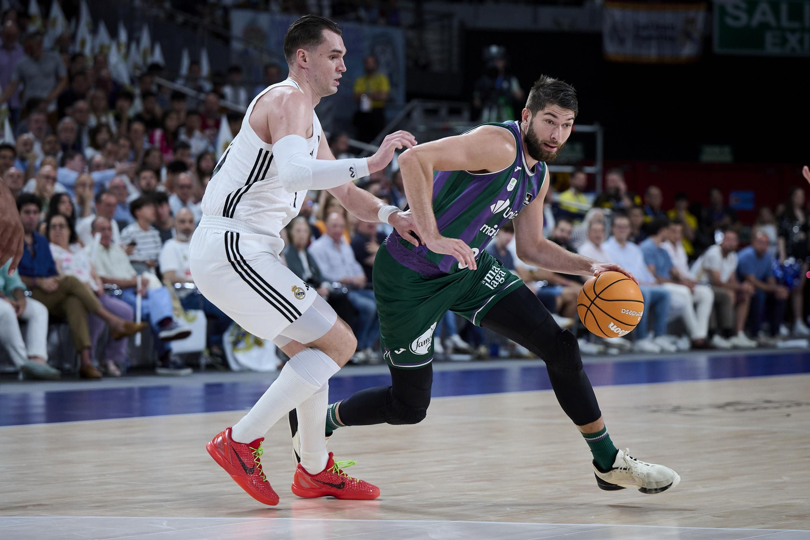 El Real Madrid-Unicaja, en fotos