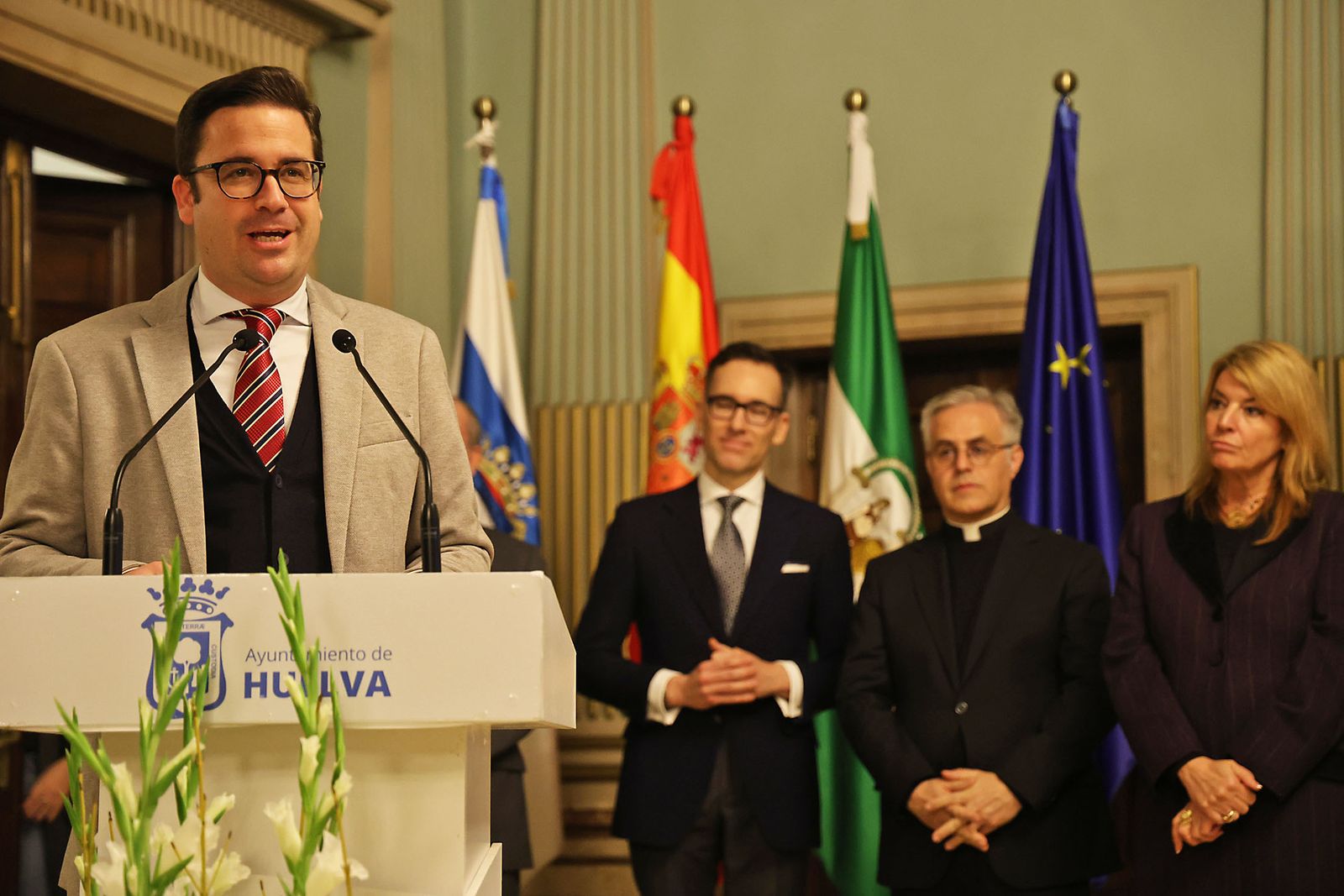 Presentación del cartel de la Semana Santa de Huelva 2026