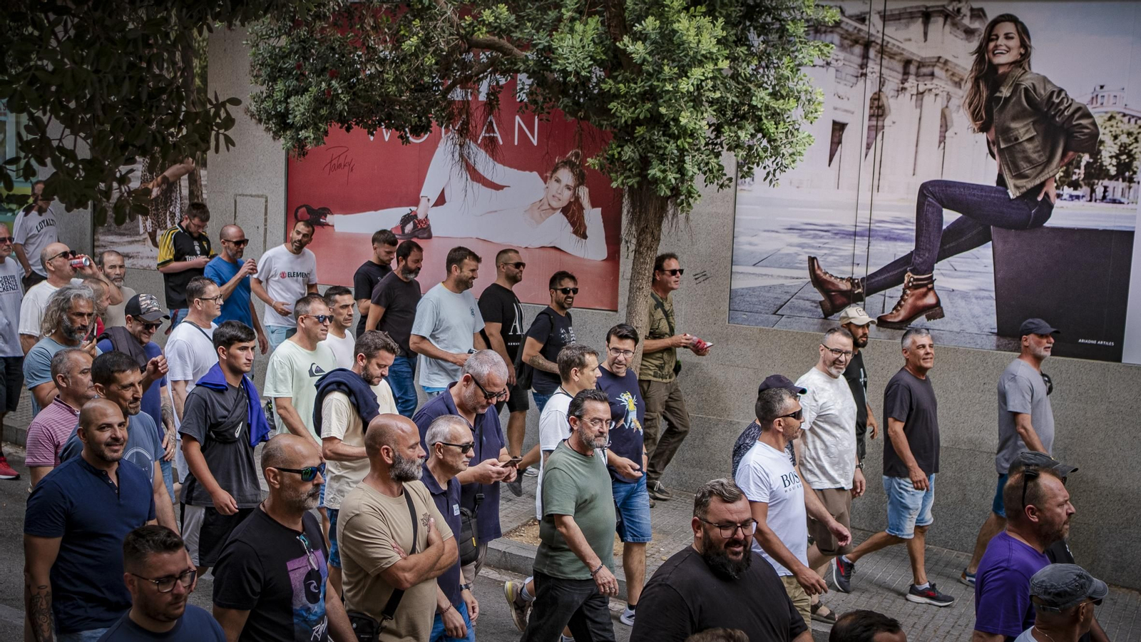 Las imágenes de las movilizaciones del martes por la huelga del Metal en Cádiz