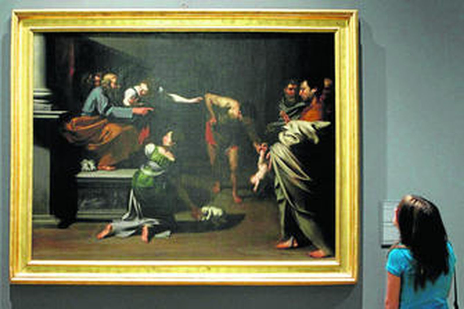 'El juicio de Salomón', una de las obras expuestas.