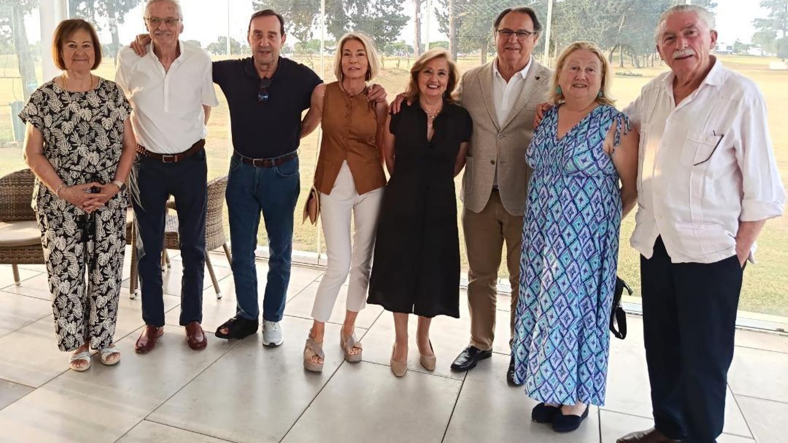 Marisa Viaña, Antonio Rodríguez, Juan Expósito, Mila Linares, Encarna Rodríguez, Carlos Sánchez-Polack, Maite Díaz y Antonio Gómez de Barrada. Marisa Viaña, Antonio Rodríguez, Juan Expósito, Mila Linares, Encarna Rodríguez, Carlos Sánchez-Polack, Maite Díaz y Antonio Gómez de Barrada.