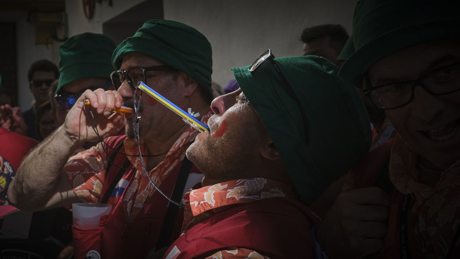 Las fotos del ambiente callejero durante el Carnaval Chiquito