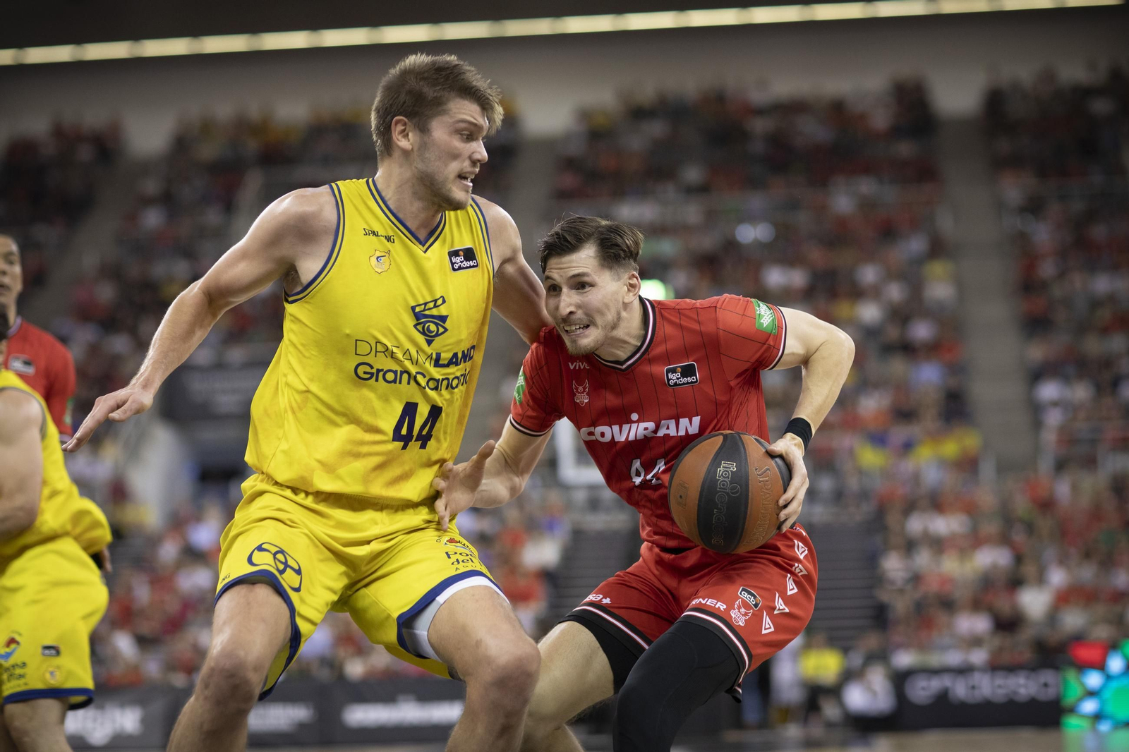 David Kramer disputó su último partido con el Covirán Granada ante el Gran Canaria.