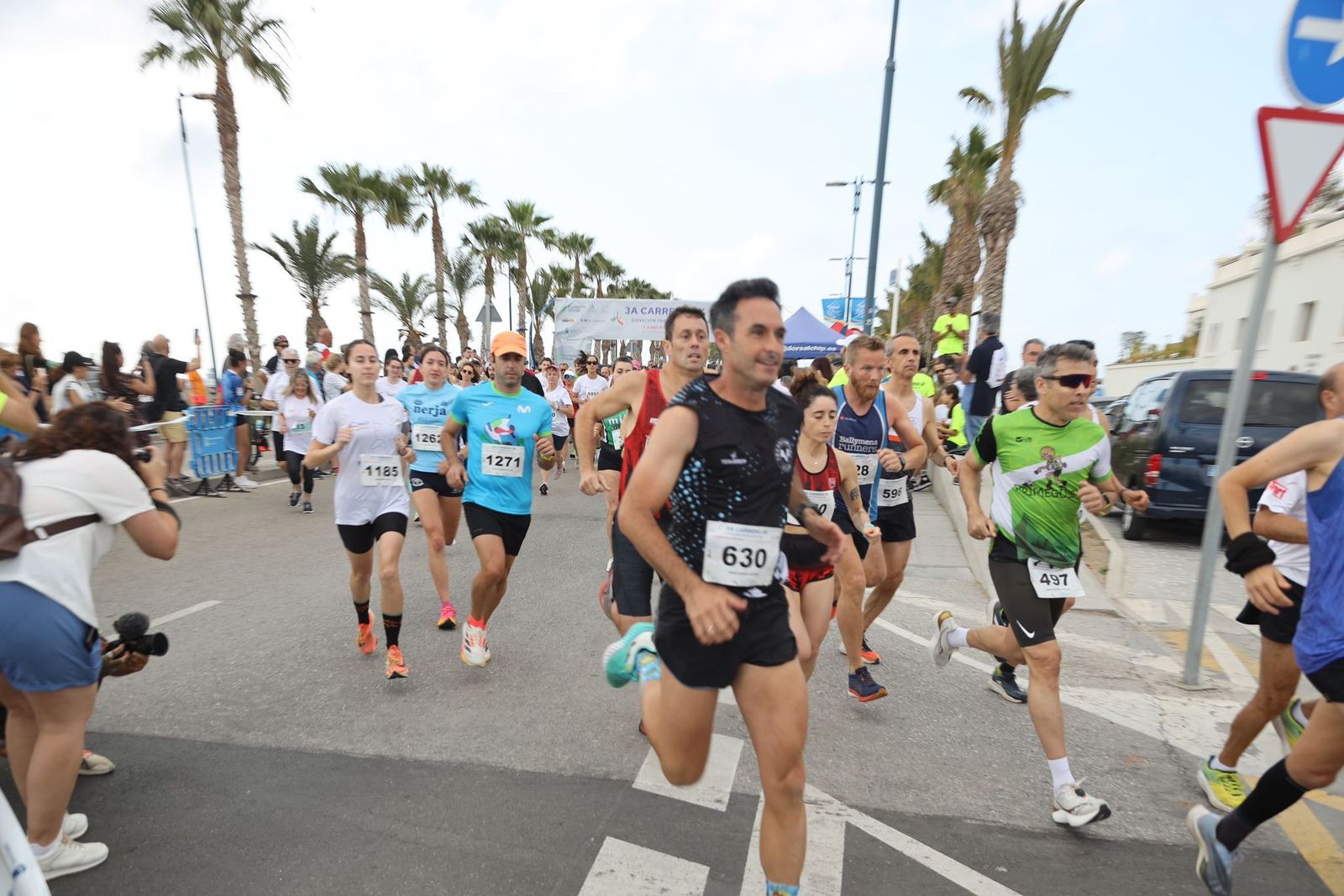 Las fotos de la 3ª carrera solidaria Memorial Vicente Granados en Málaga