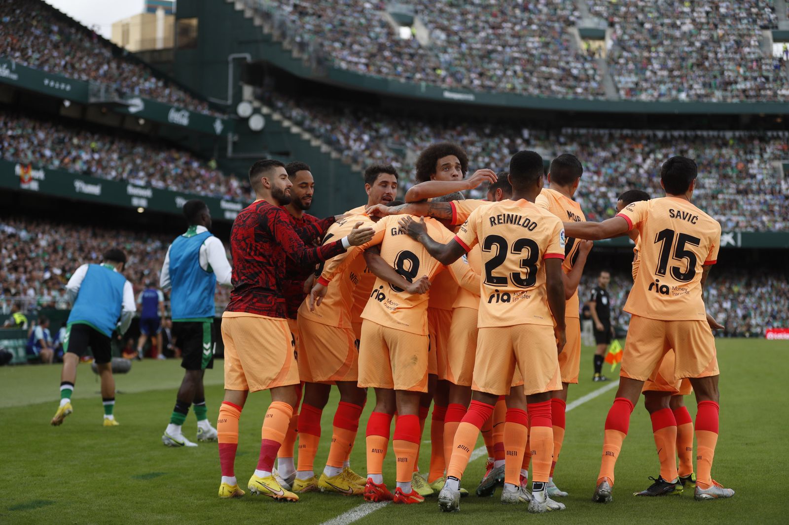 Las imágenes del Betis-Atlético de Madrid