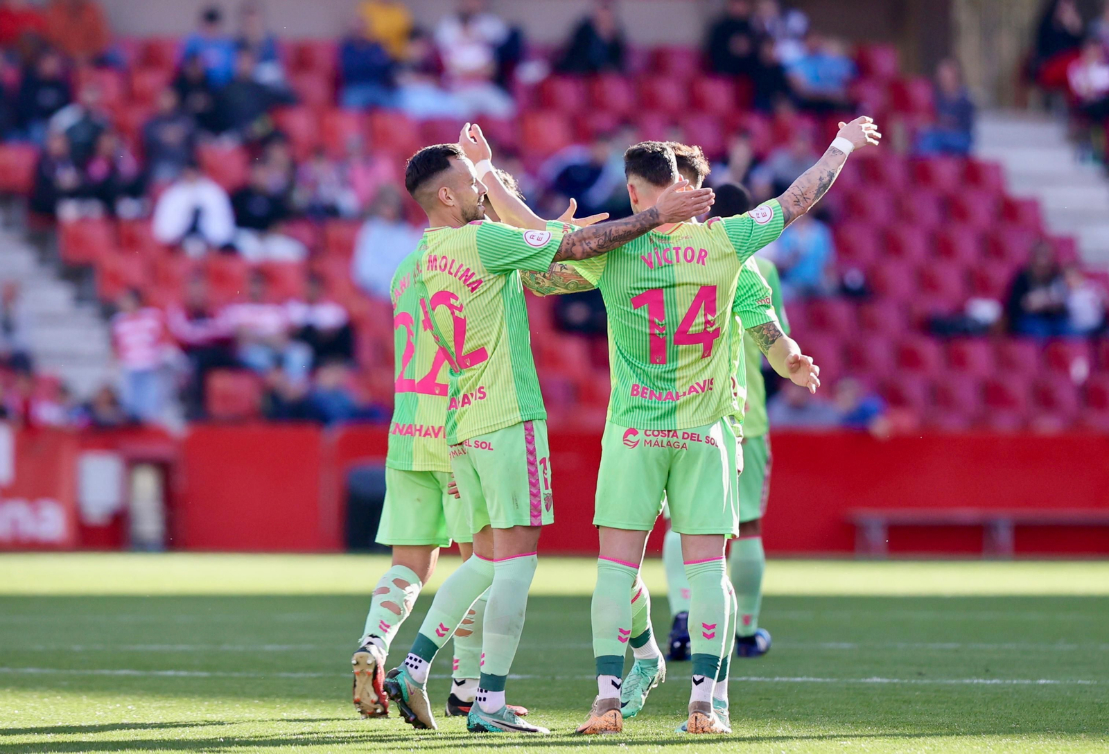 Las fotos del Recreativo Granada - Málaga CF