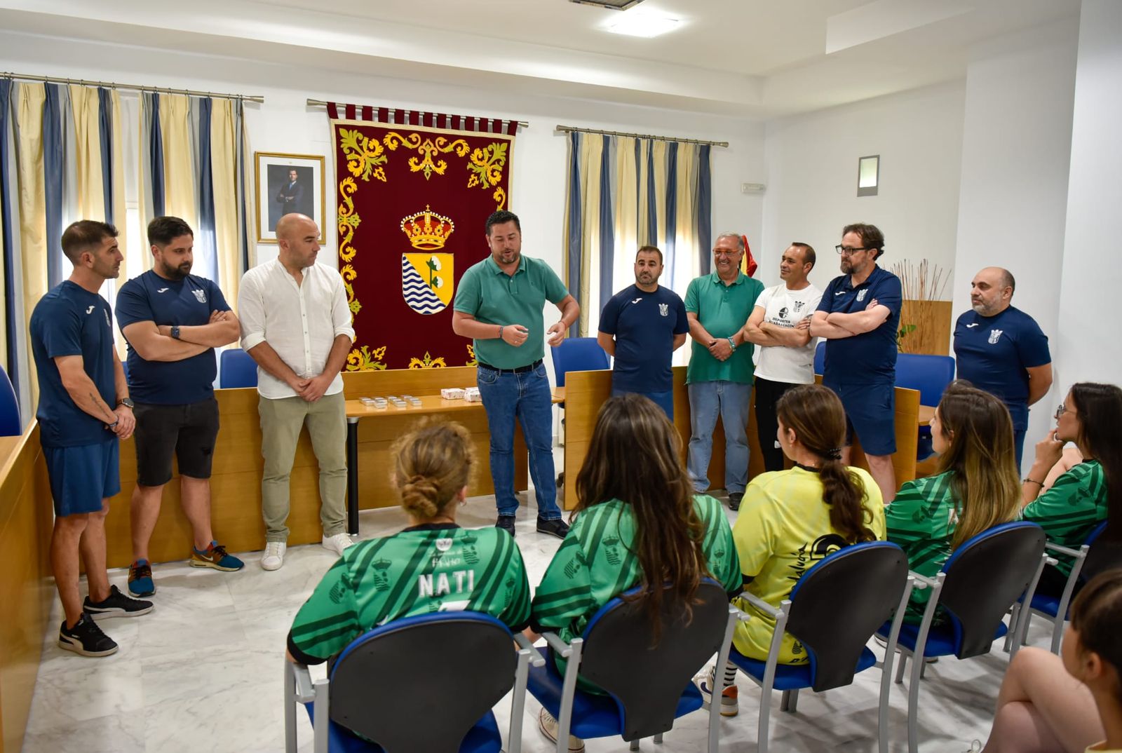El Ayuntamiento de Guadalcacín rinde homenaje a sus guerreras