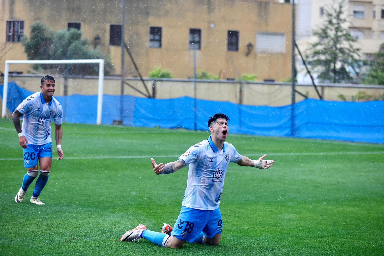 Loren Juarros, presente en el triunfo del Atlético Malagueño ante el Málaga City