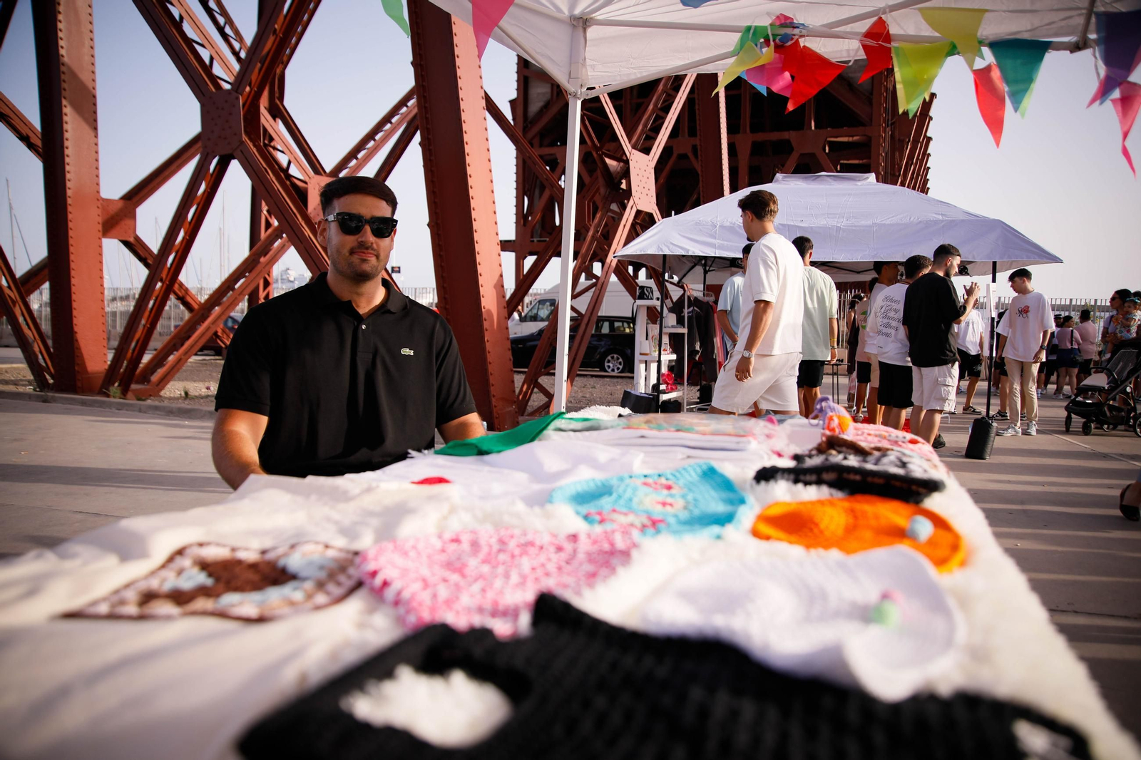 Imágenes del Festival AlmeriArt en el Parque de las Almadrabillas