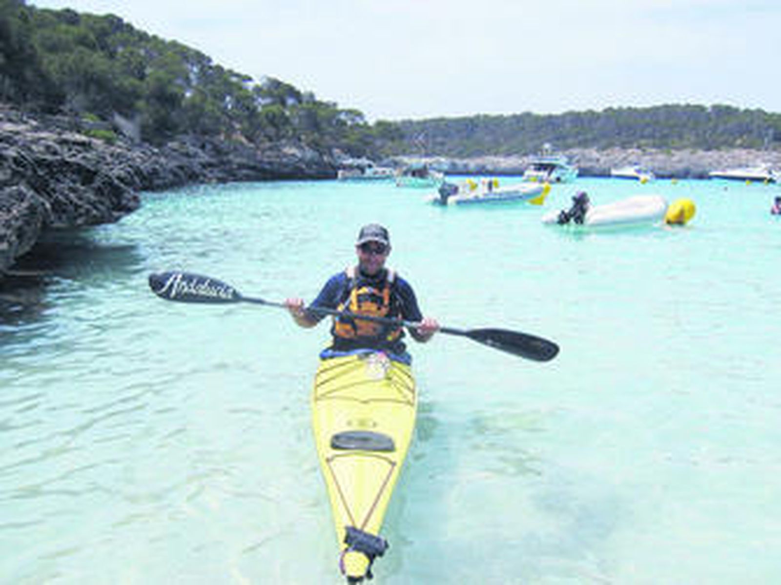 Cánovas en Mallorca.