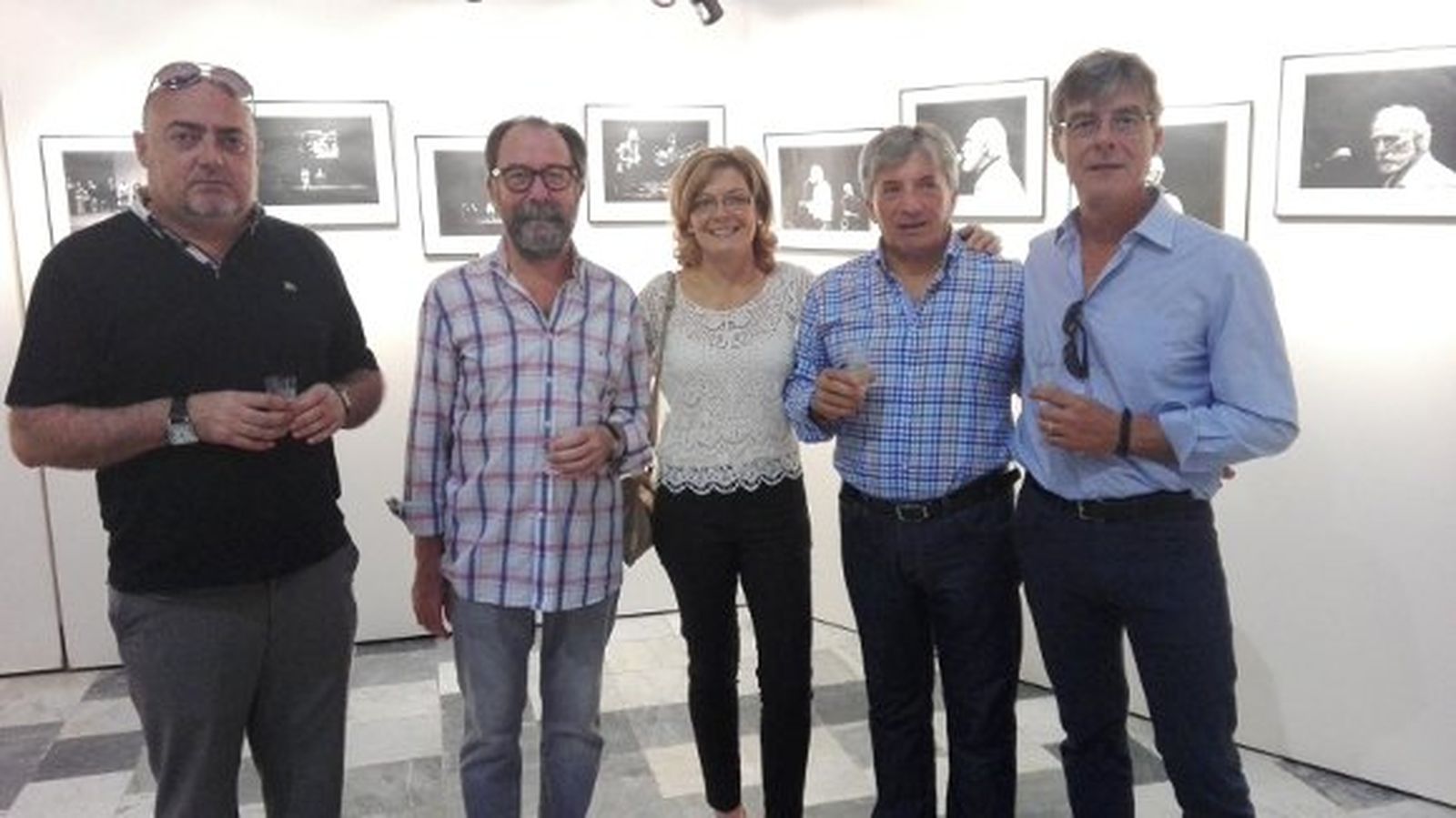 José Gory Pérez, Alejandro Gordillo, Teresa Abión, Josele García Orozco y Salvador Vadillo.

Foto: Ignacio Casas de Ciria