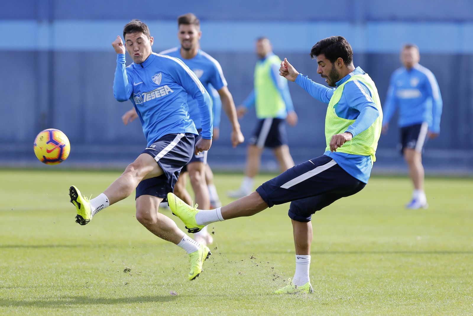 Miguel Torres, en un entrenamiento.
