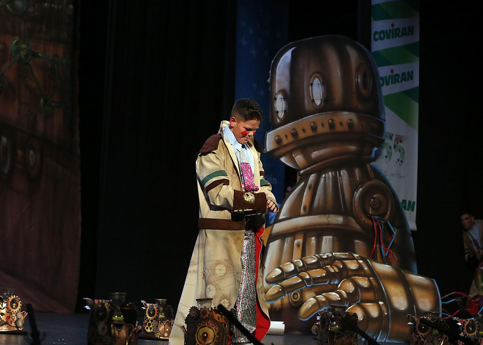 Las imágenes de la sexta función de cuartos