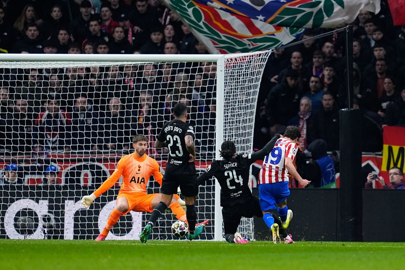 Las fotos del Atlético de Madrid-Tottenham