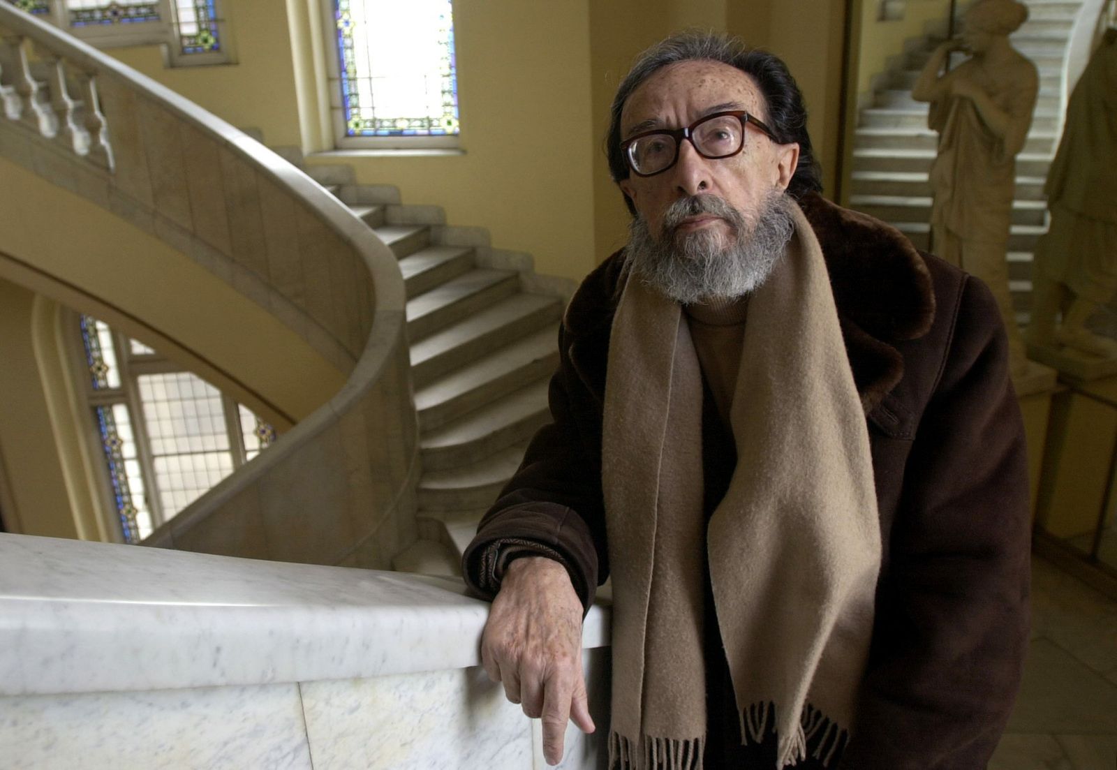 Juan Eduardo Zúñiga en el Círculo de Bellas Artes de Madrid.