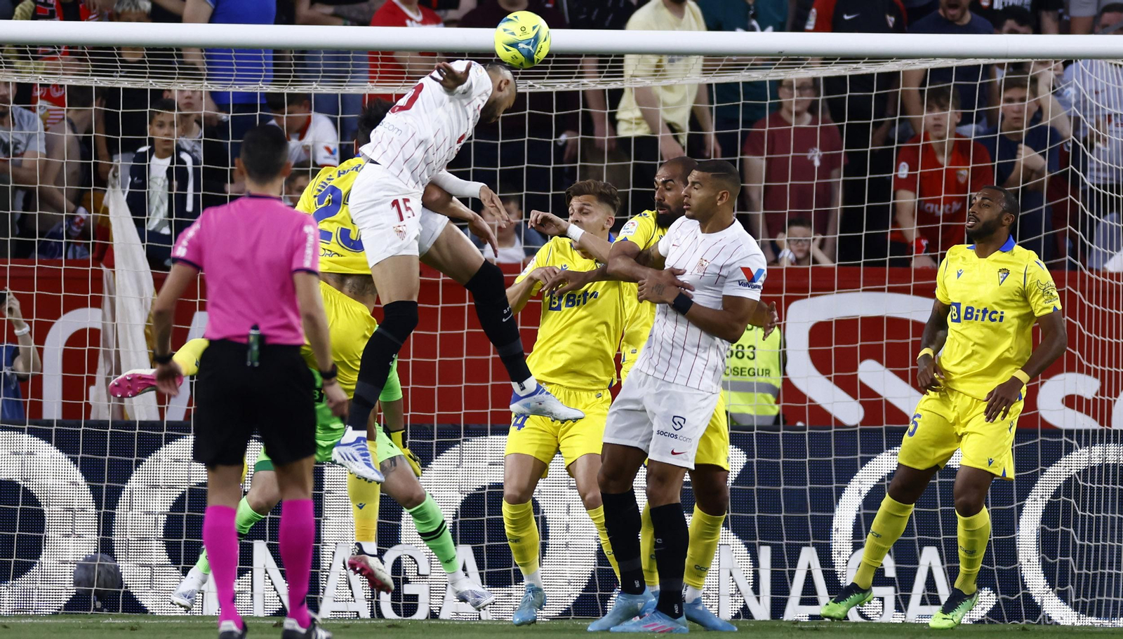 Las imágenes del Sevilla-Cádiz