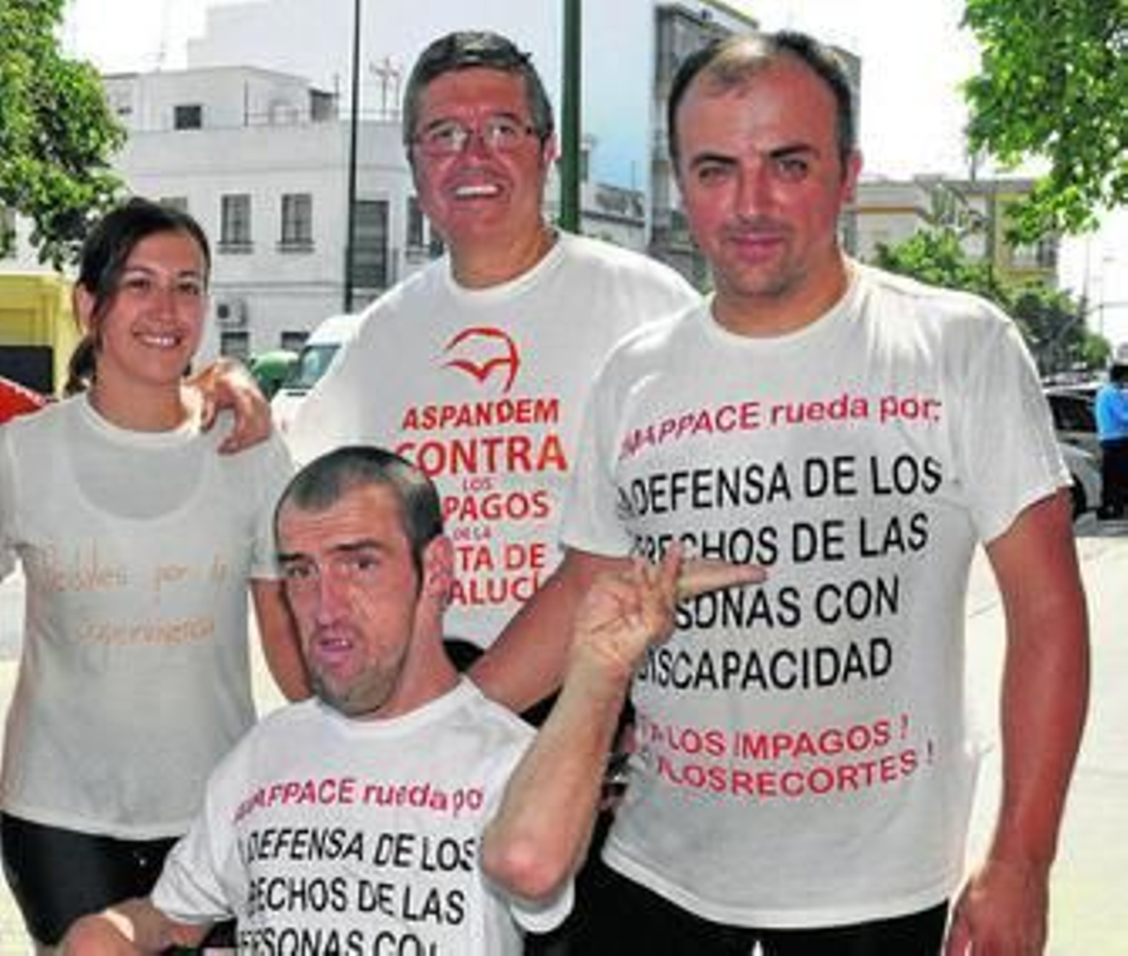 Vanesa González, José Ángel Lobato, José María Lanzas y Domingo Collado.