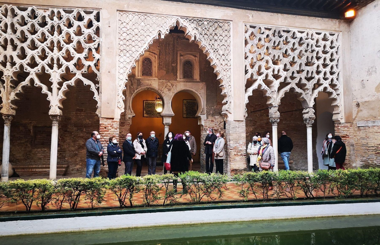 El Alcázar de Sevilla.