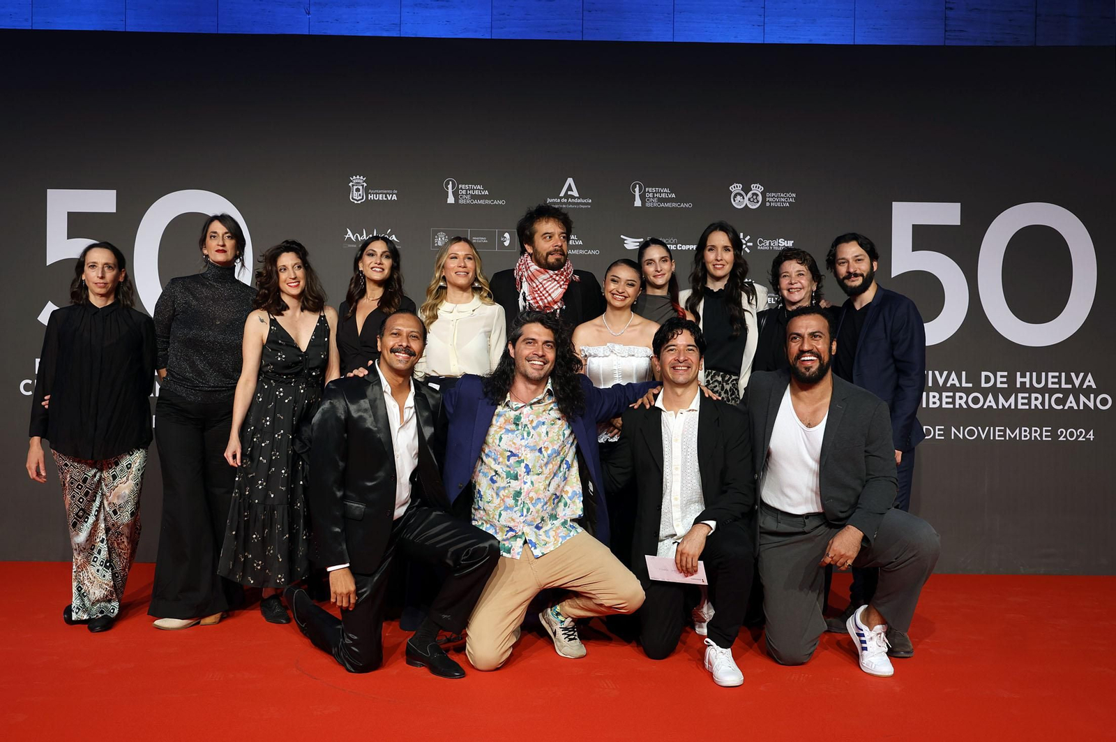 Imágenes del photocall de la gala de clausura del 50 Festival de Huelva Cine Iberoamericano