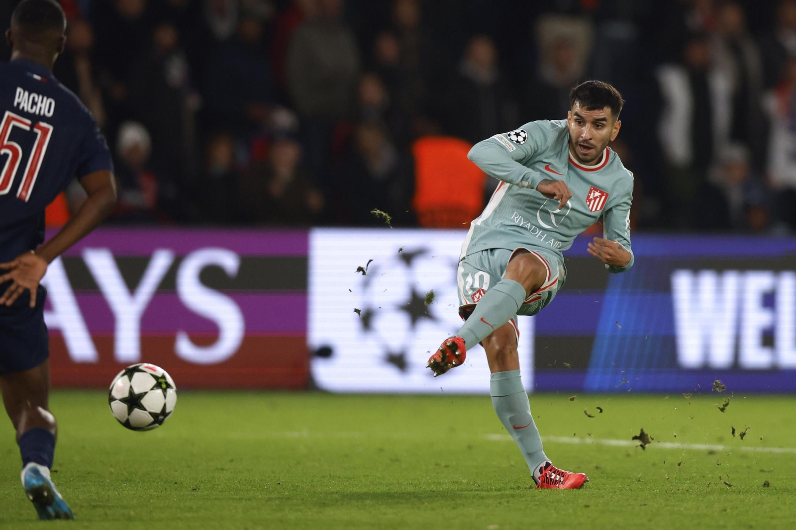Ángel Correa marca el gol decisivo en el minuto 93. Ángel Correa marca el gol decisivo en el minuto 93.