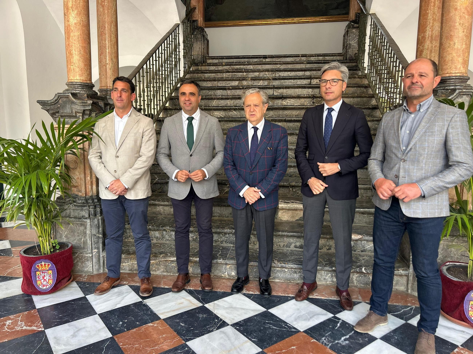 Representantes de las diputaciones de Granada y Córdoba.