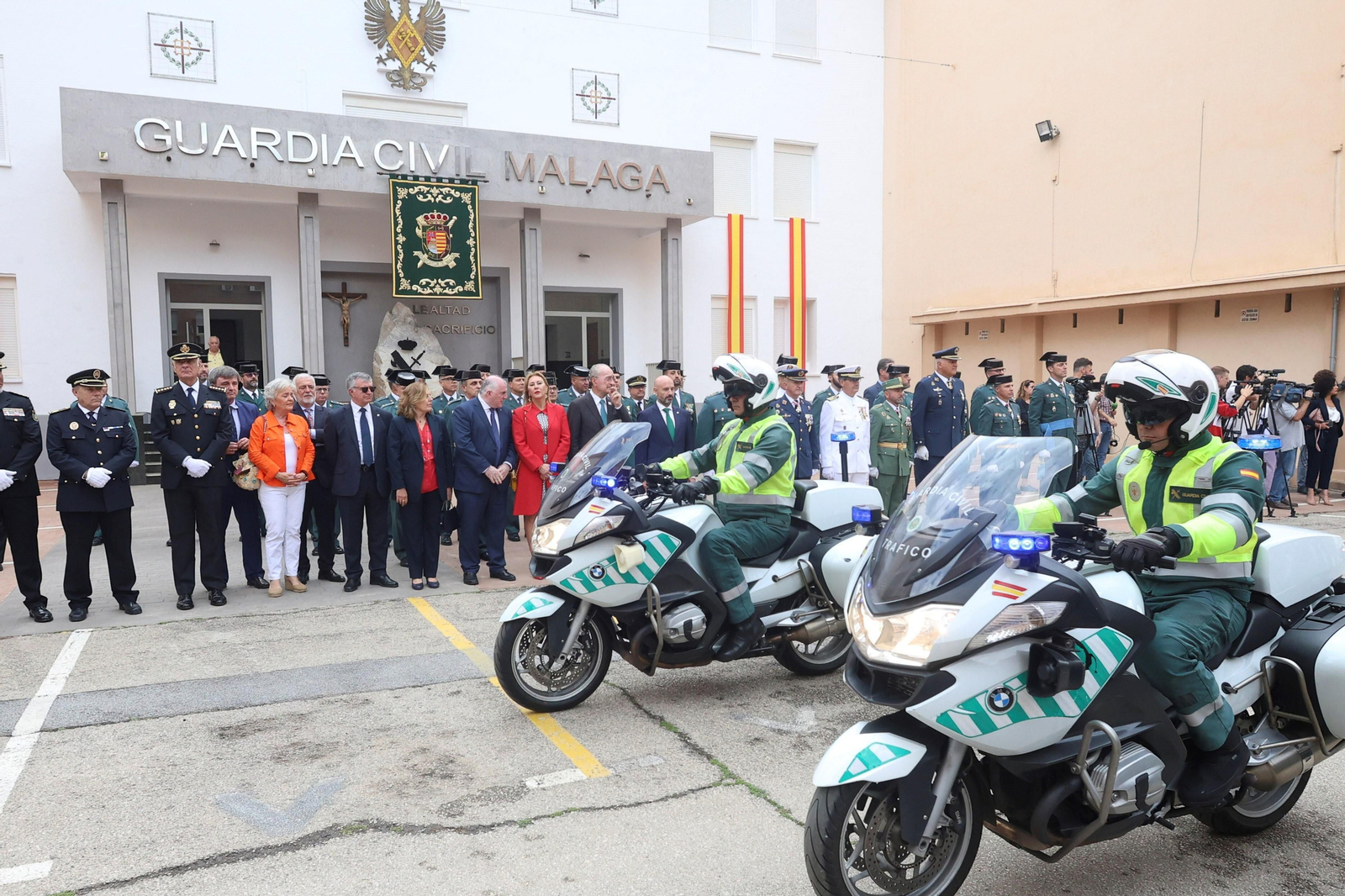 La Guardia Civil de Málaga homenajea a los agentes retirados en su 179 aniversario