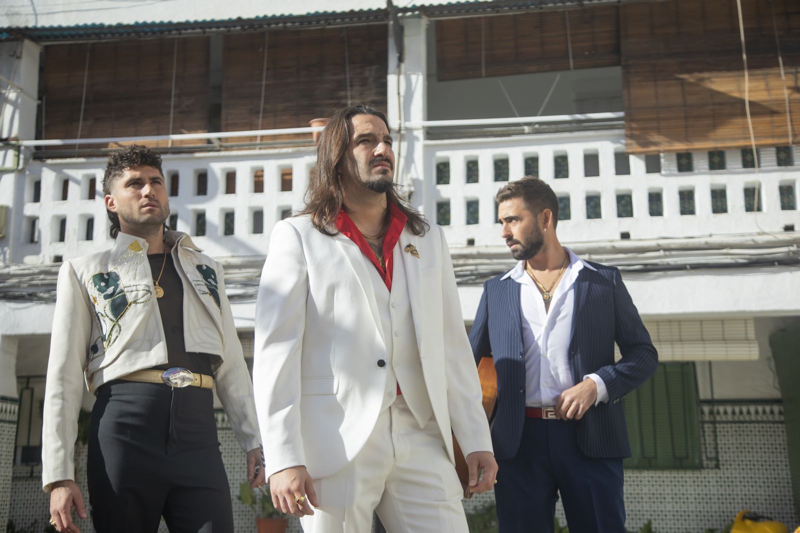 El grupo musical Fondo Flamenco.