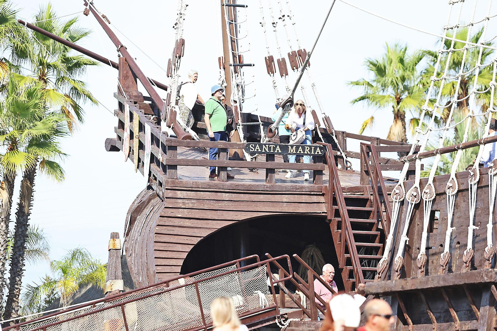 Imágenes de las Jornadas de puertas abiertas en el Muelle de las Carabelas
