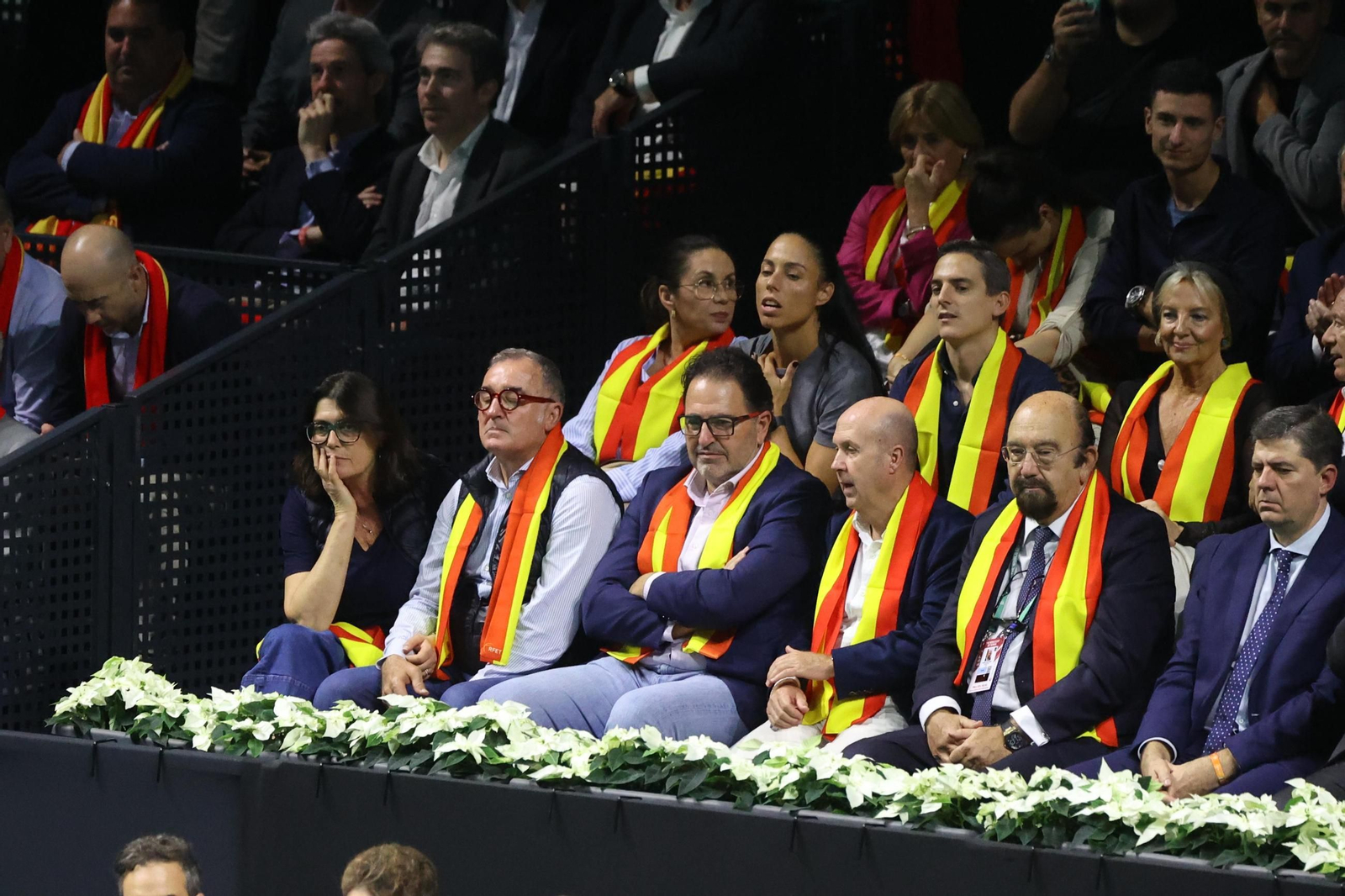 Búscate en las gradas del Carpena en la Copa Davis de Málaga