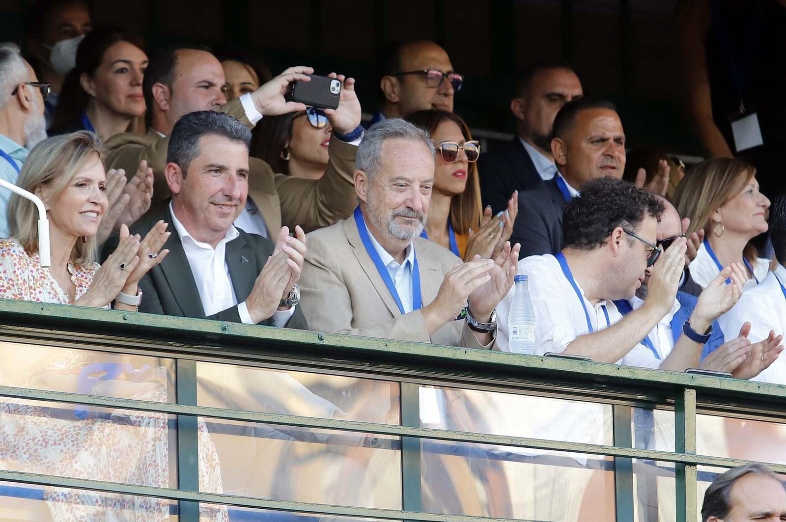 Imágenes del gran ambiente en la final de la 97 Copa del Rey de Tenis