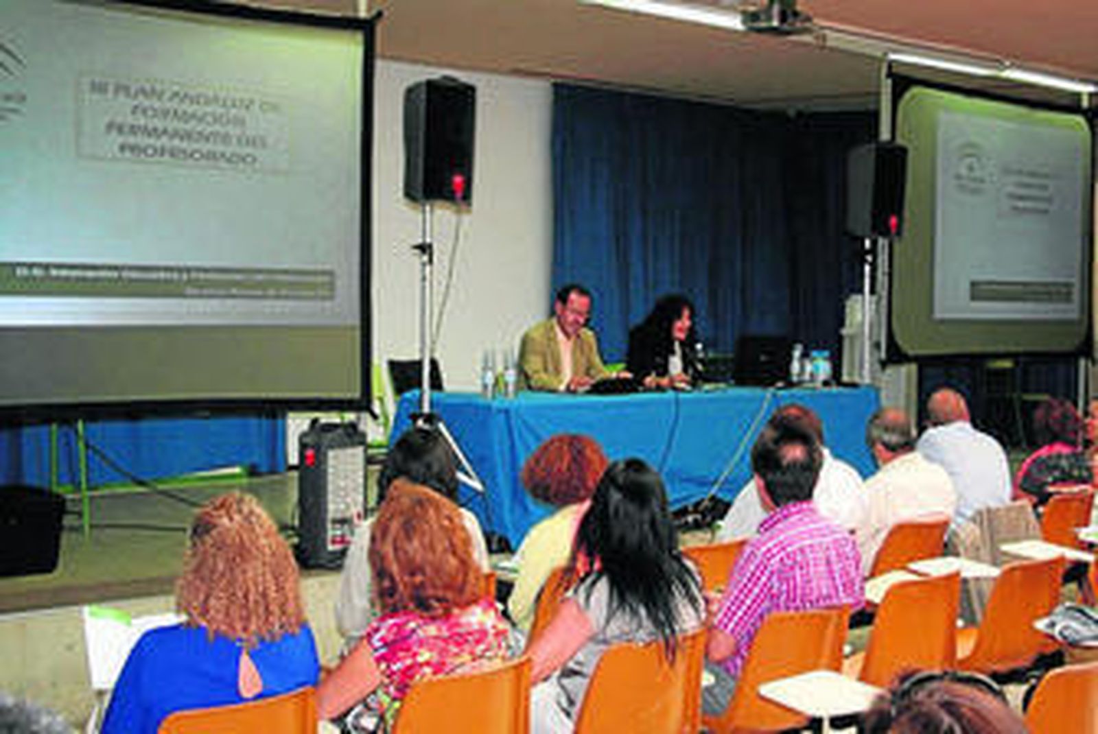 Acto de presentación del Plan de Formación.
