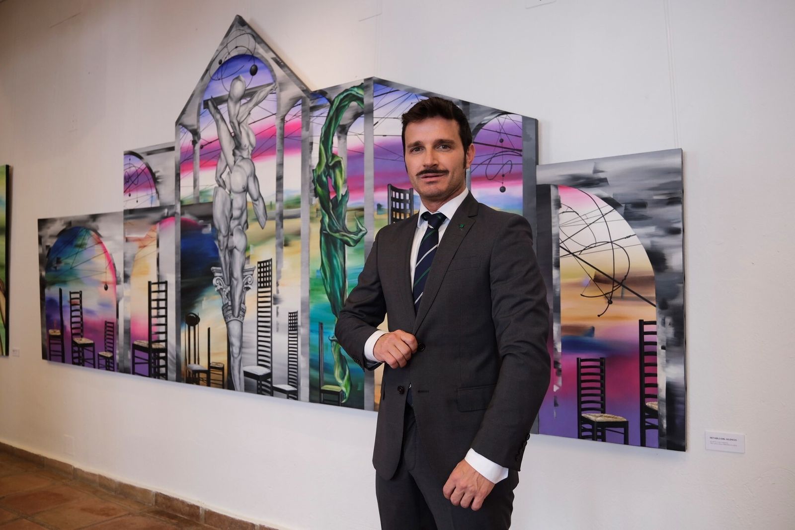 La exposición 'Melancolía', de Jesús Calzada, en el Palacio de Viana de Córdoba, en imágenes