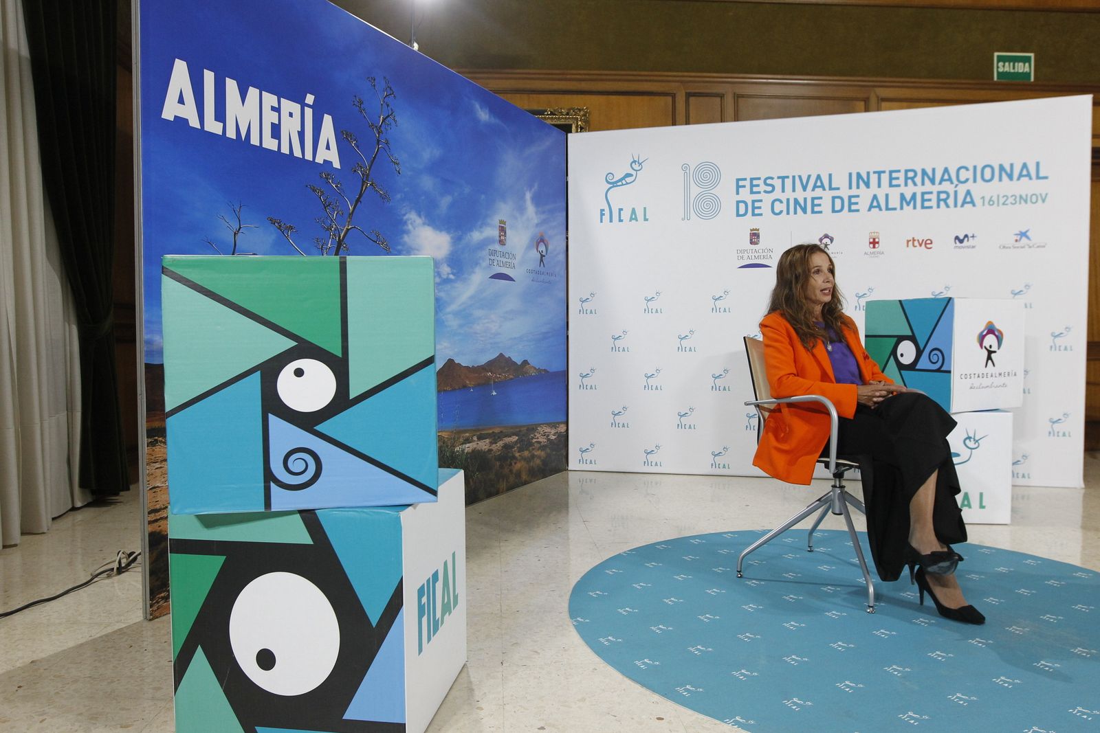 Fotogalería Estrella Paseo de la Fama. Victoria Abril