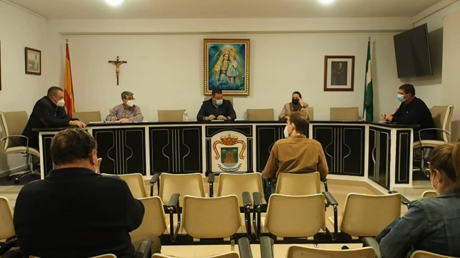 Pleno del Ayuntamiento de Tíjola.