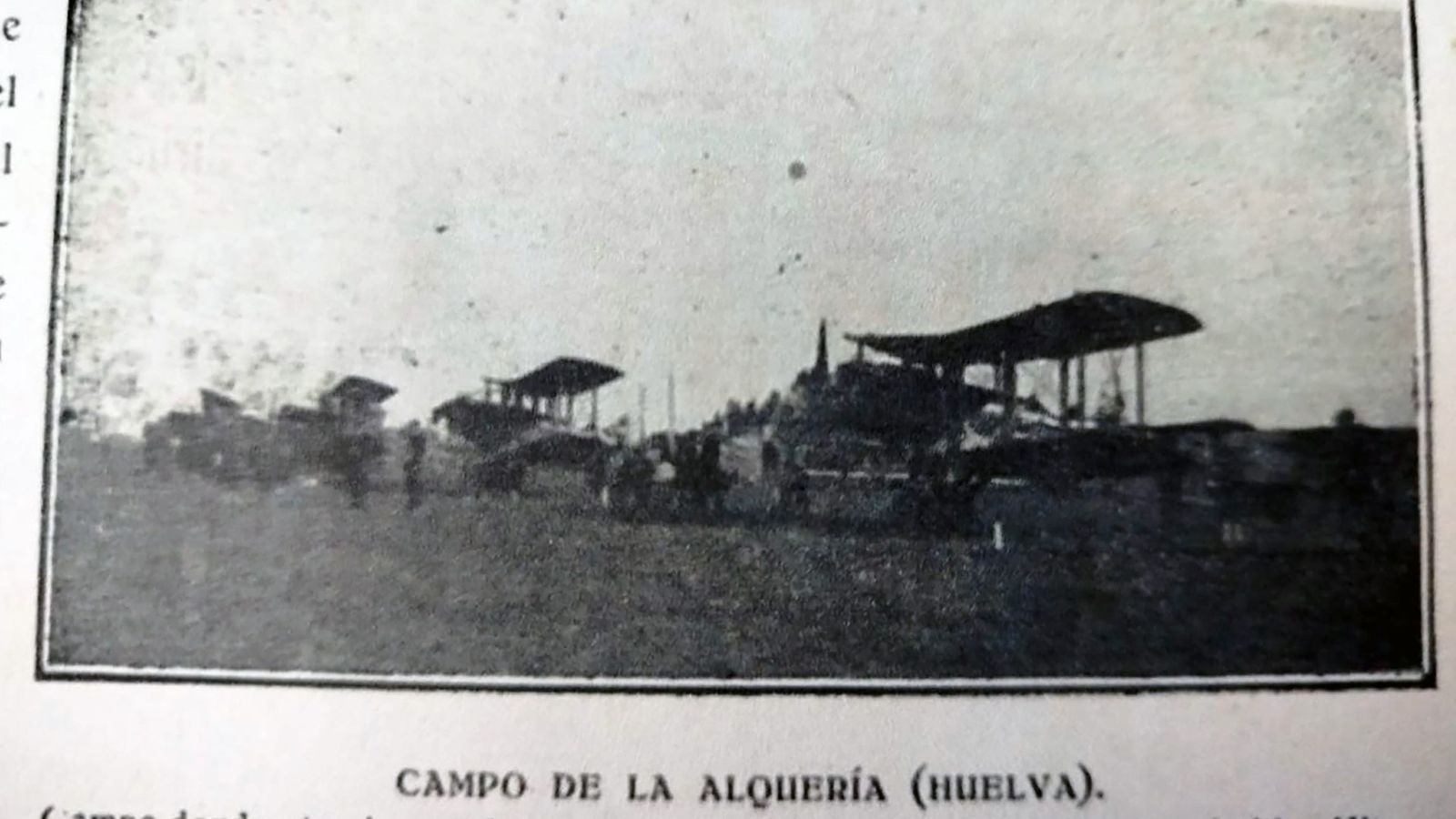 Recorte de prensa de la época.