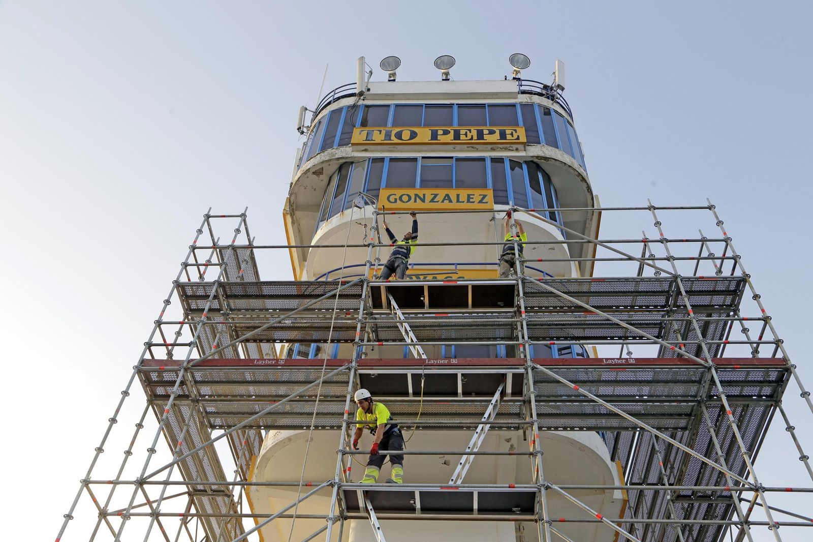 Comienzan las obras de reforma de la Torre Tío Pepe