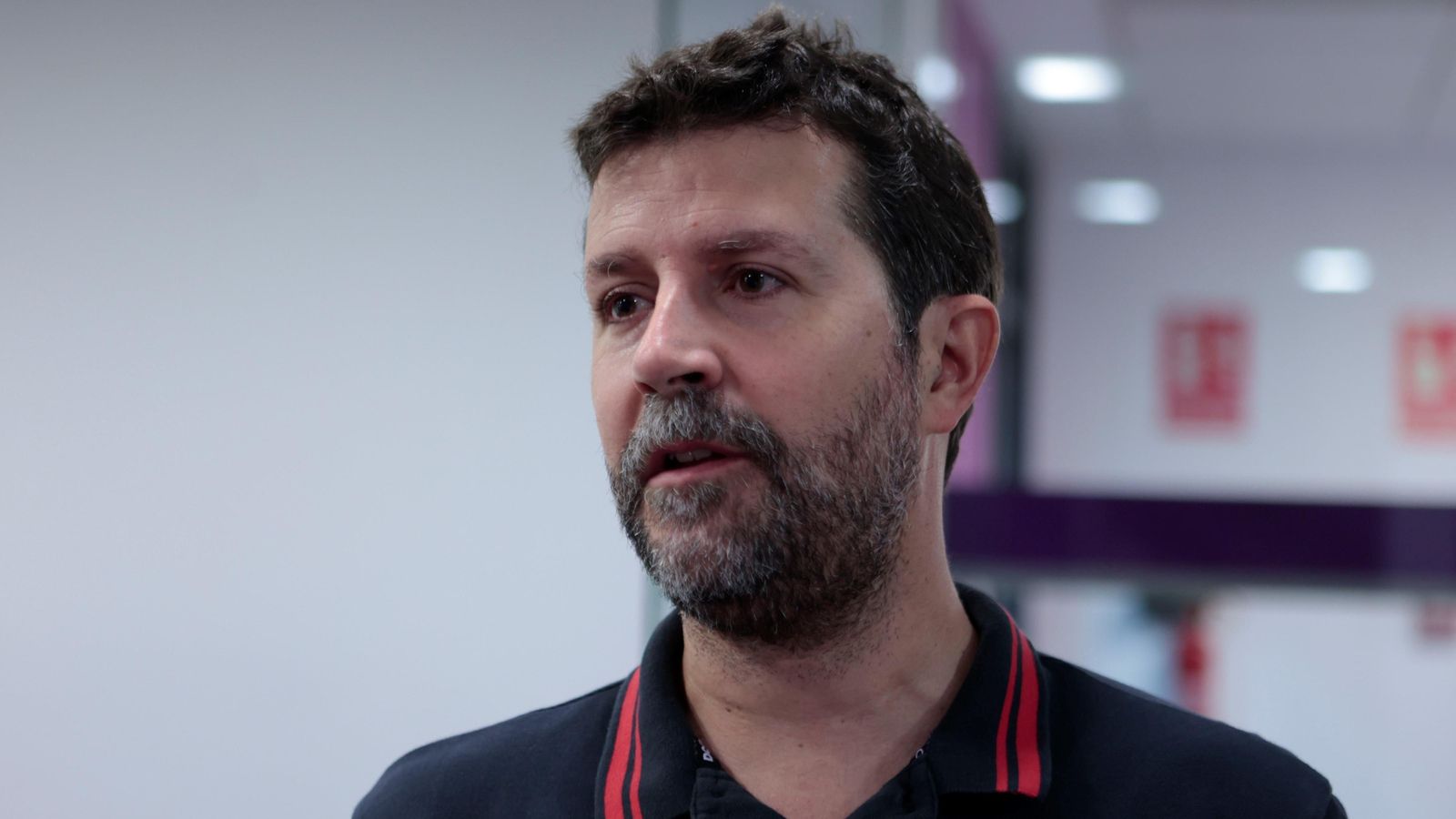 Francisco Redondo, formador en los cursos de maquinista.