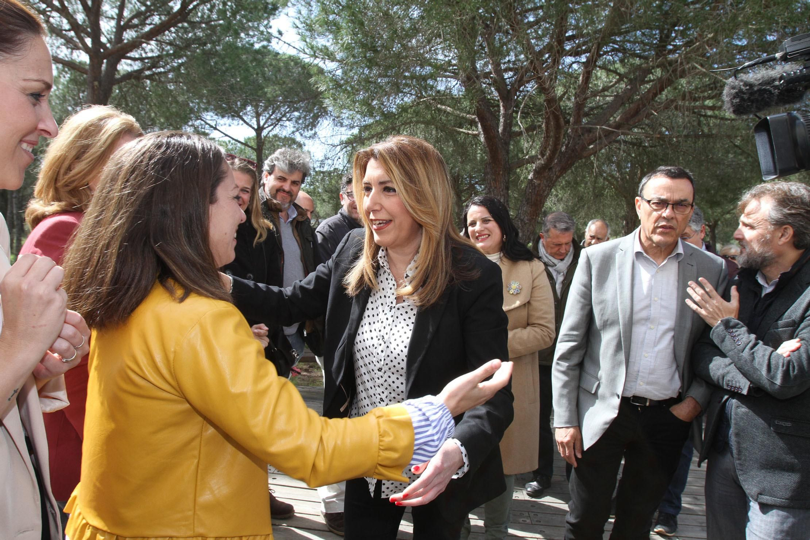 Susana Díaz inaugura en Doñana el Observatorio del Lince