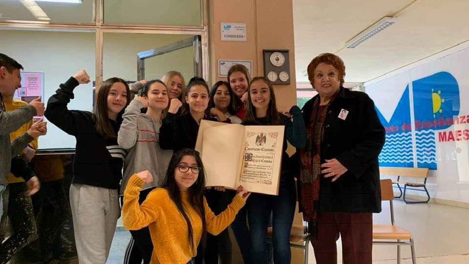 El IESMaestro Padilla, premiado.