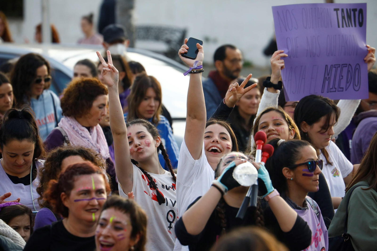 La manifestación del 8M en Córdoba, en imagenes