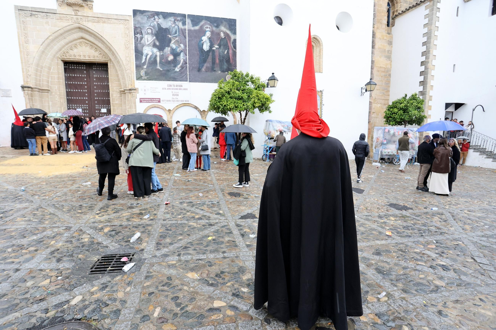 Imágenes de la Hermandad de Los Judíos de San Mateo en la Semana Santa de Jerez 2025
