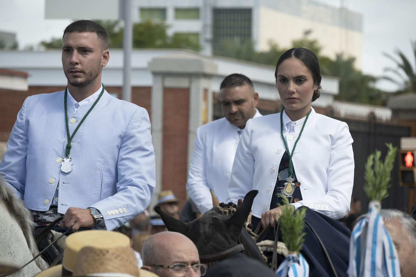 Todos los rocieros de la comitiva de la Hermandad de Huelva, en imágenes